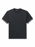 Loro Piana - Logo-Embroidered Cotton-Jersey T-Shirt - Blue