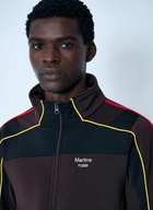Martine Rose Logo Motif Shrunken Track Jacket