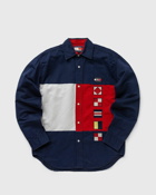Tommy Jeans Tommy X Aries Semaphore Shirt Blue|Red - Mens - Longsleeves|Shirts & Blouses