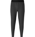Nike Training - Tapered Dri-FIT Cotton-Blend Jersey Yoga Sweatpants - Black