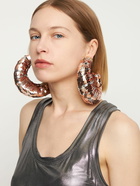 TOM FORD - Croissant Sequined Big Hoop Earrings