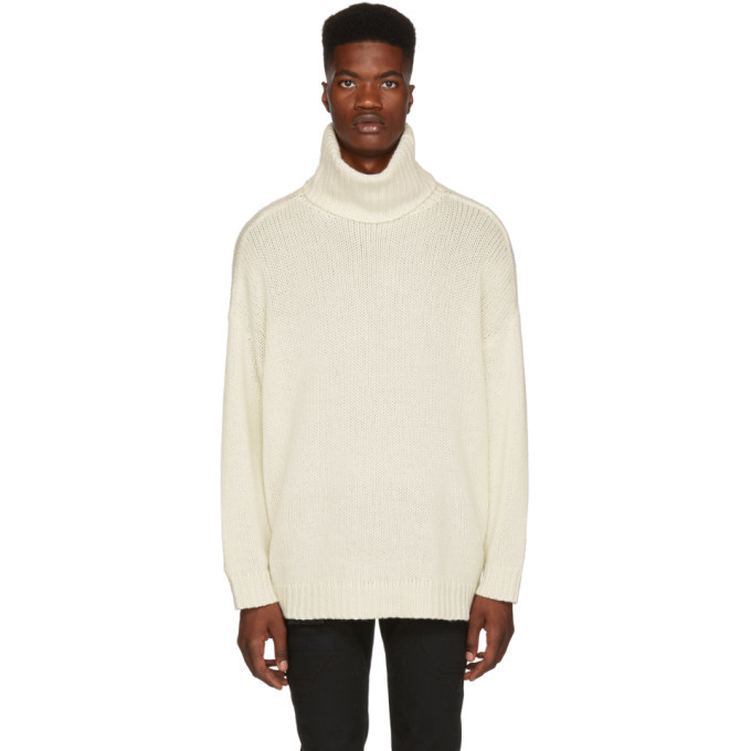 White cashmere cheap turtleneck mens