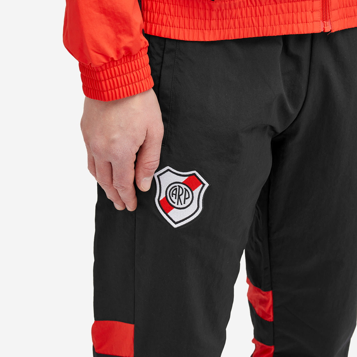Adidas Men's River Plate 94' Track Pant in Black