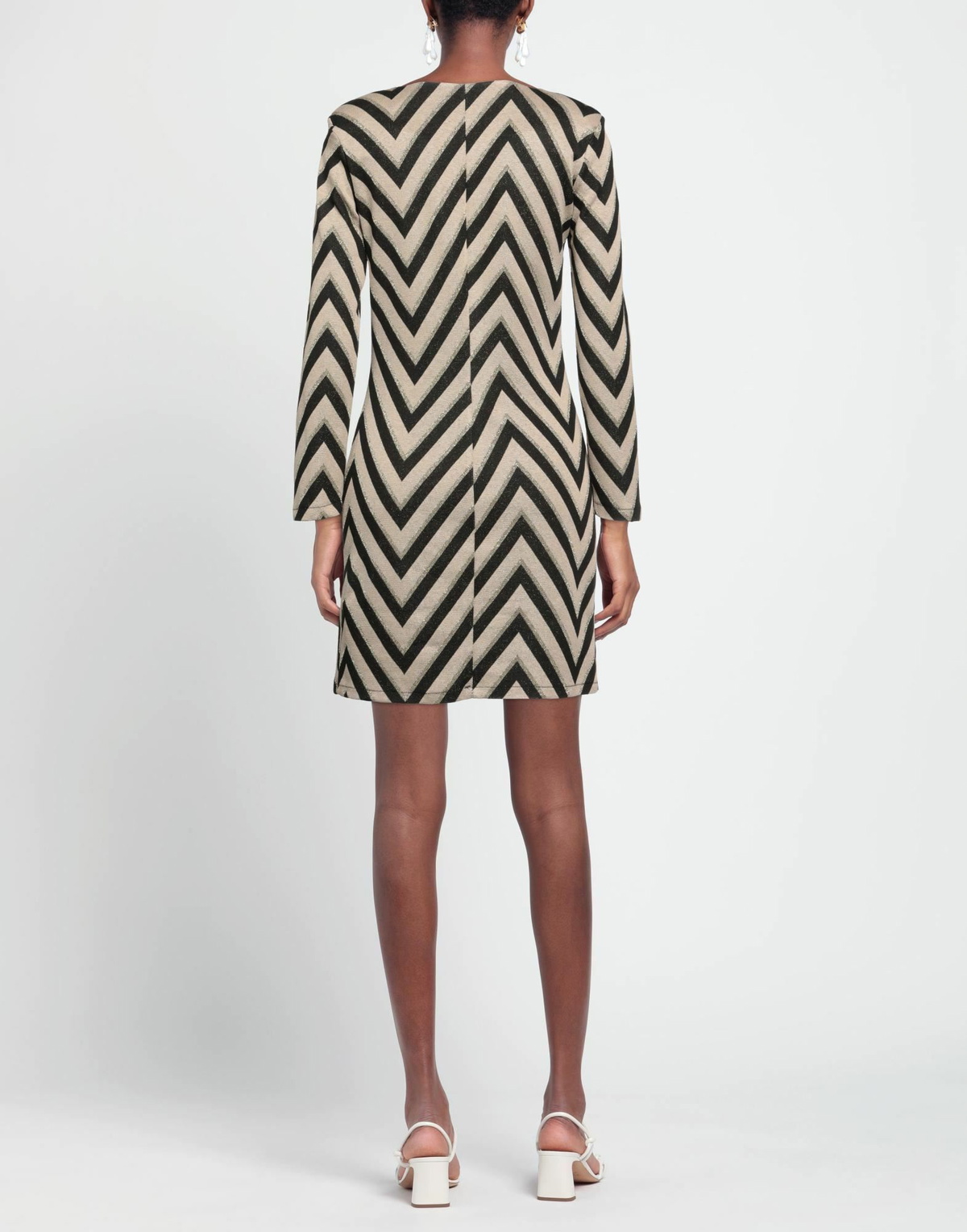Berna Womens Mini dress in Beige