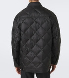 Prada Logo quilted down jacket