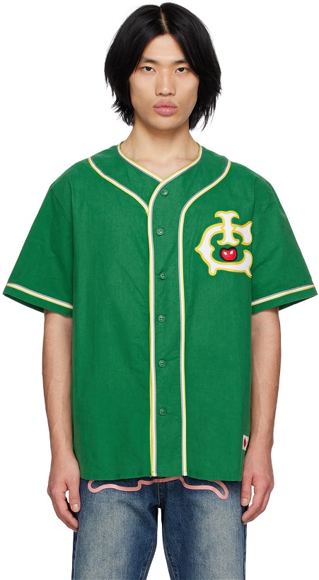 Photo: ICECREAM Green Baseball T-Shirt