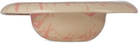BOMBAC Off-White & Pink Splatter Big Bowl