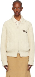 Kijun Off-White KJ Cowichan Cardigan