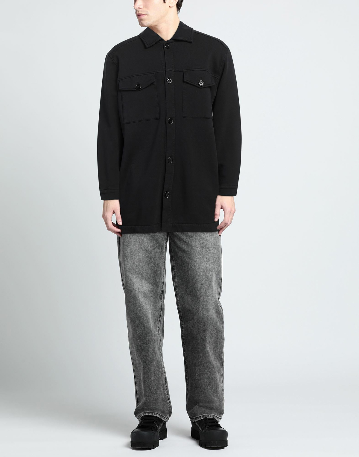 Dondup Mens Shirt in Black