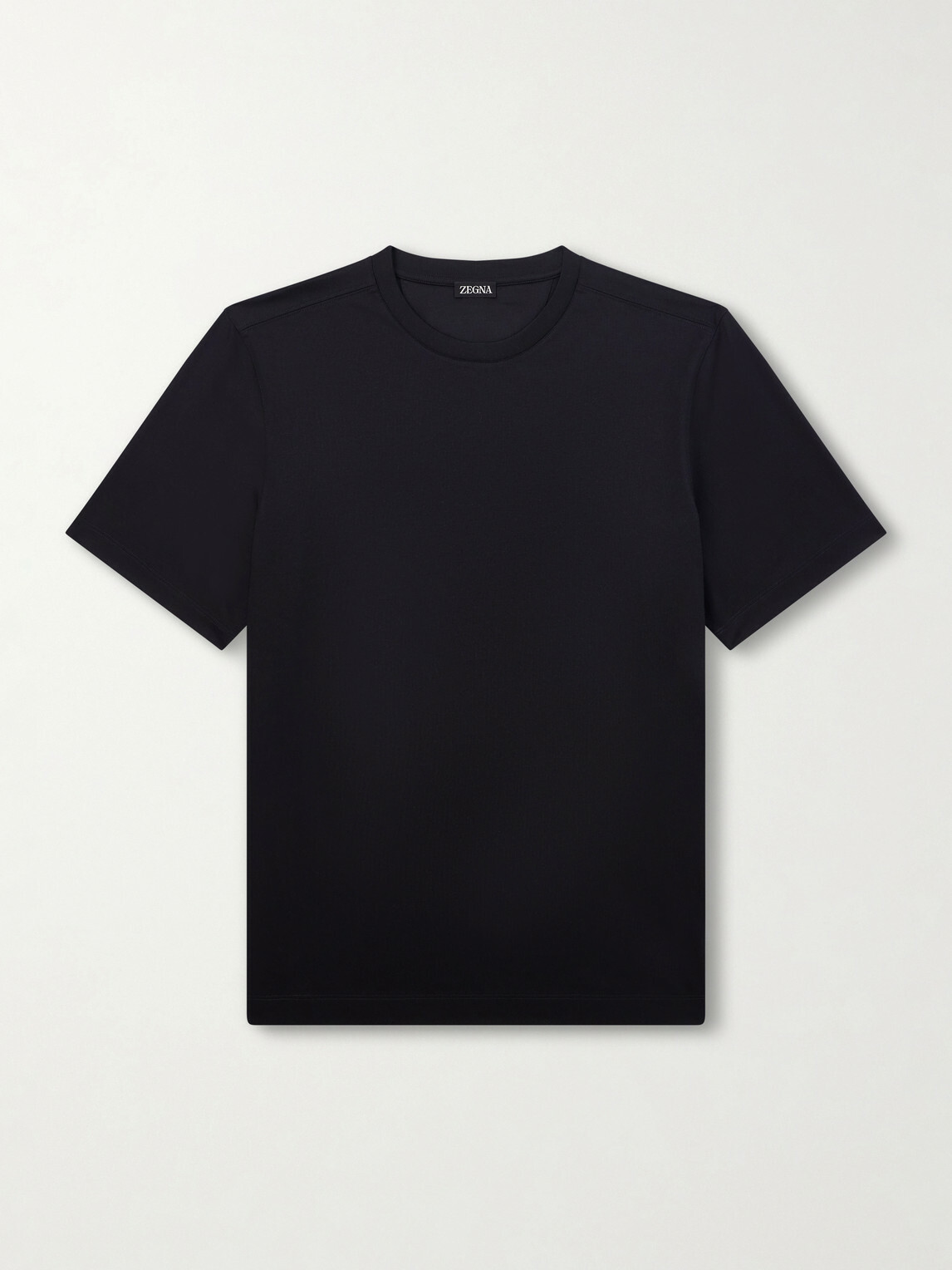 Zegna - Wool T-Shirt - Black