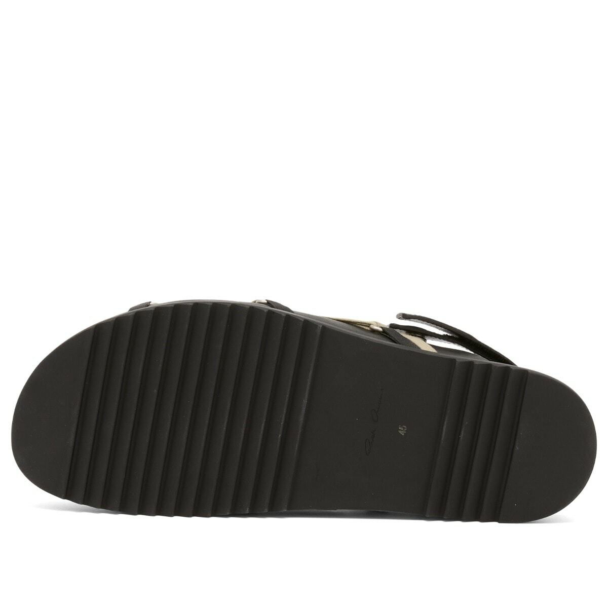 Rick Owens Men's Megalace Mule in Black Rick Owens