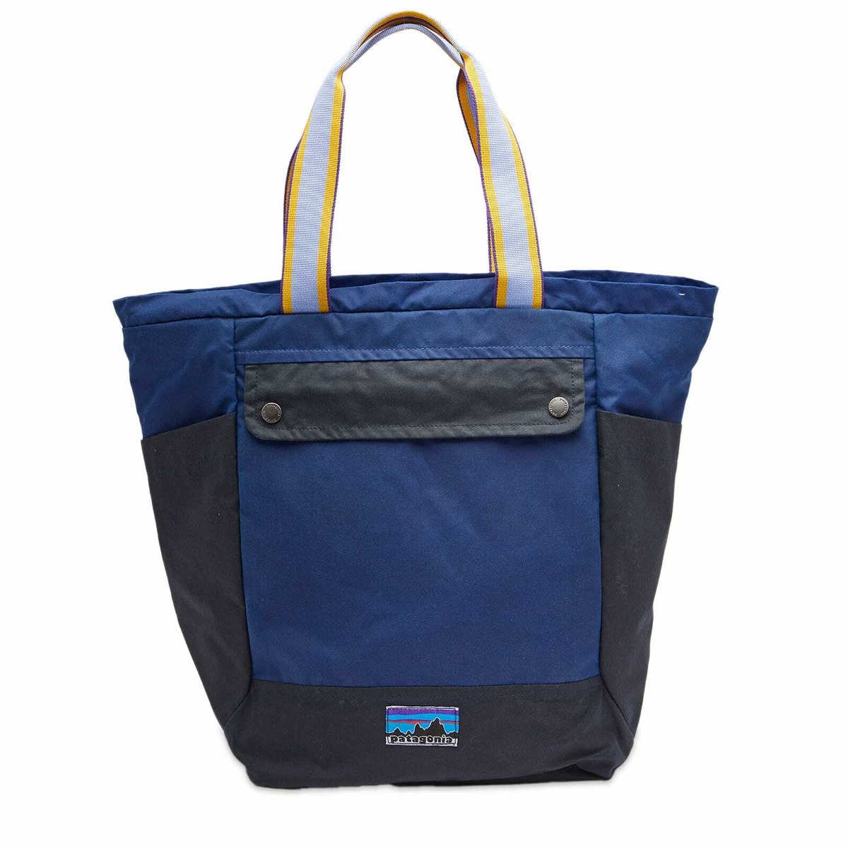 Photo: Patagonia 50th Anniversary Waxed Canvas Tote Pack in Cobalt Blue