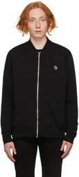 PS by Paul Smith Black Zebra Logo Bomber Jacket