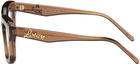 LOEWE Brown Square Glasses