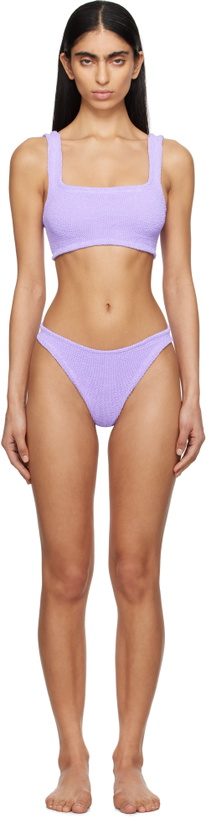 Photo: Hunza G Purple Xandra Bikini