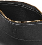 MONTROI - Full-Grain Leather Pouch - Black