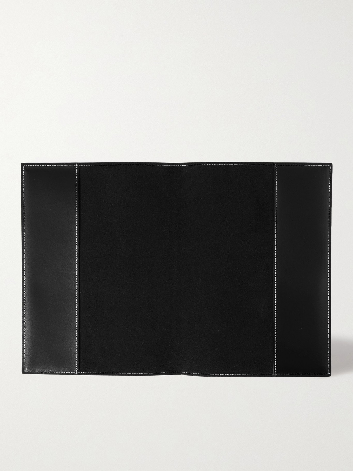 MAISON MARGIELA - A5 Leather Notebook Cover - Black Maison Margiela