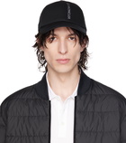 Moncler Black Logo Cap