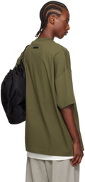 Fear of God ESSENTIALS Khaki Crewneck T-Shirt