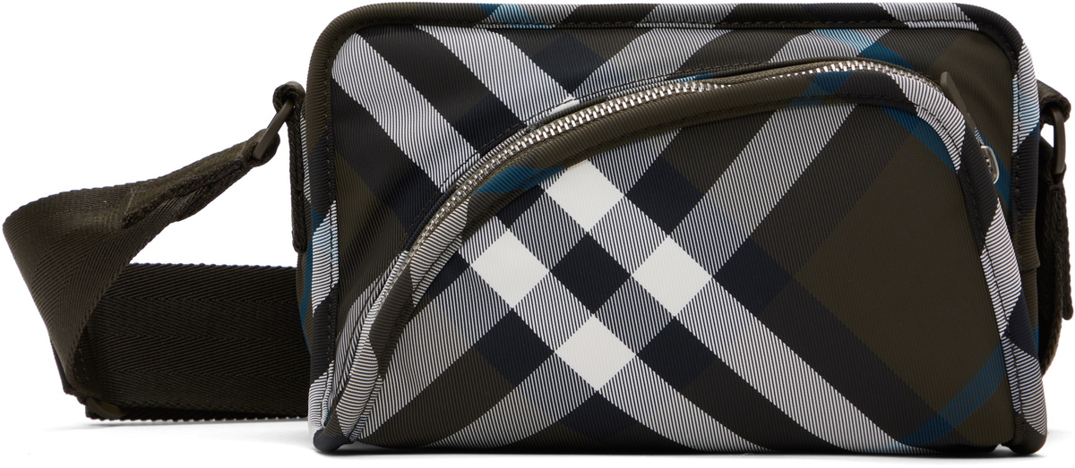 Burberry Khaki Shield Camera Bag