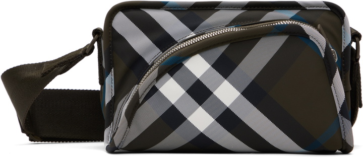 Photo: Burberry Khaki Shield Camera Bag