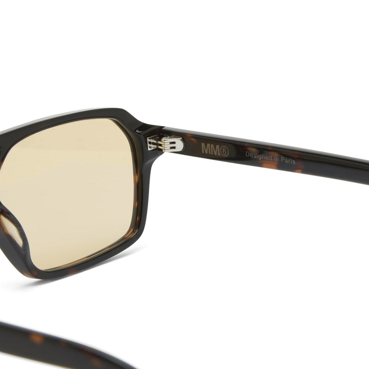 Retrosuperfuture x MM6 Form 6 Sunglasses in Havana/Photochromatic Mustard 
