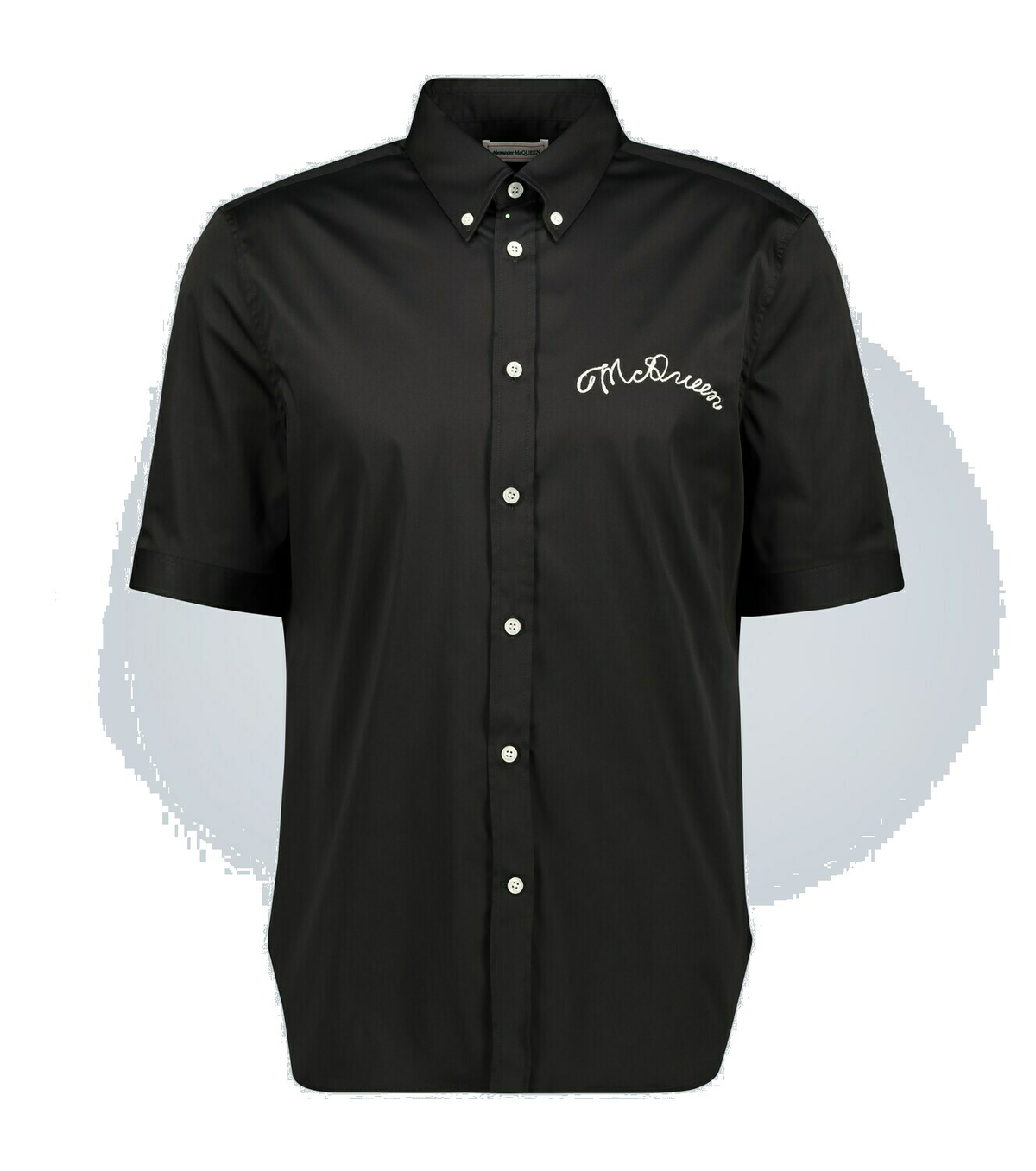 Alexander McQueen McQueen Script Brad Pitt shirt Alexander McQueen