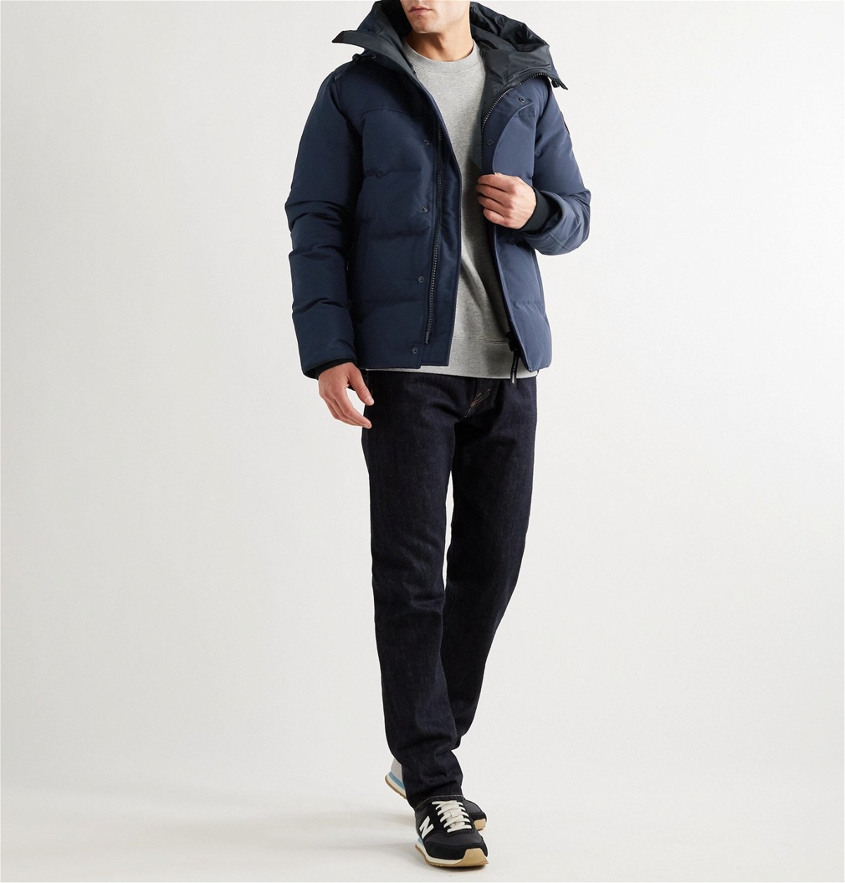 Canada Goose - Macmillan Quilted Shell Hooded Down Parka - Blue Canada ...