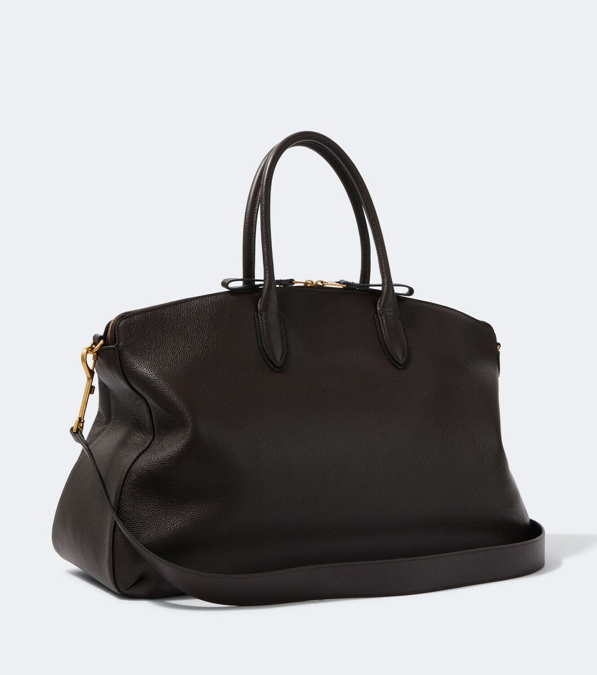 Borsalino Weekend leather duffel bag