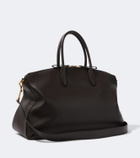 Borsalino Weekend leather duffel bag