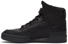 adidas Originals Black Jeremy Scott Edition Forum Hi Wings 4.0 Sneakers