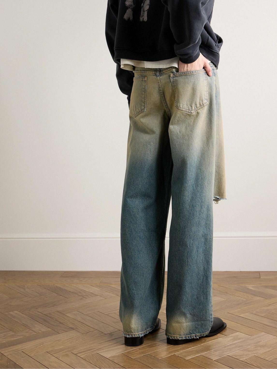 Enfants Riches Déprimés - Corpse Pose Wide-Leg Distressed Enfants Riches Déprimés - Corpse Pose Wide-Leg Distressed