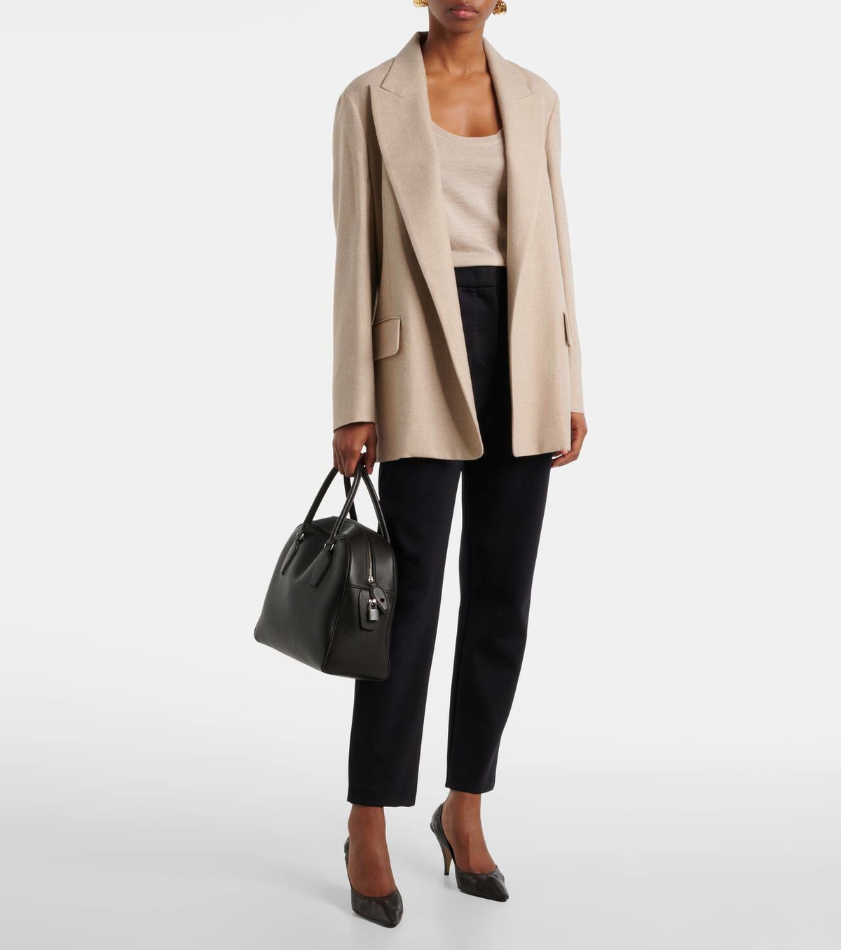 【Max Mara】 Orlando croppedストレートパンツ Max Mara Orlando cropped straight pants Max Mara