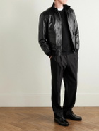 Valstar - Valstarino Leather Down Jacket - Black