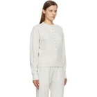 Citizens of Humanity Off-White Cora Henley Sweatshirt