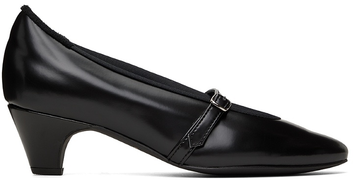 Photo: Comme des Garçons Homme Plus Faux-Leather Slip-On Heeled Loafer