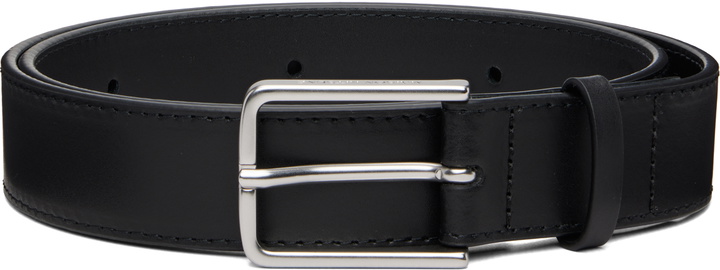 Photo: Maison Kitsuné Black Leather Belt