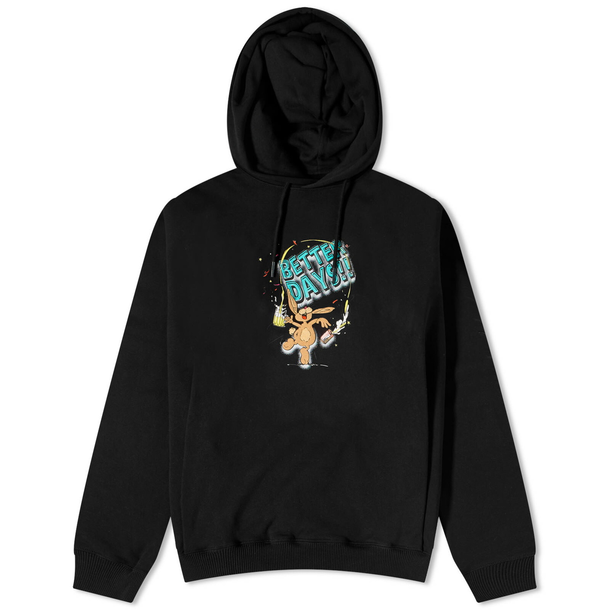 Martine Rose Women's Classic Hoodie in Black/Better Days