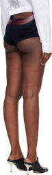 Jean Paul Gaultier Navy 'The Cut-Out Culotte' Shorts