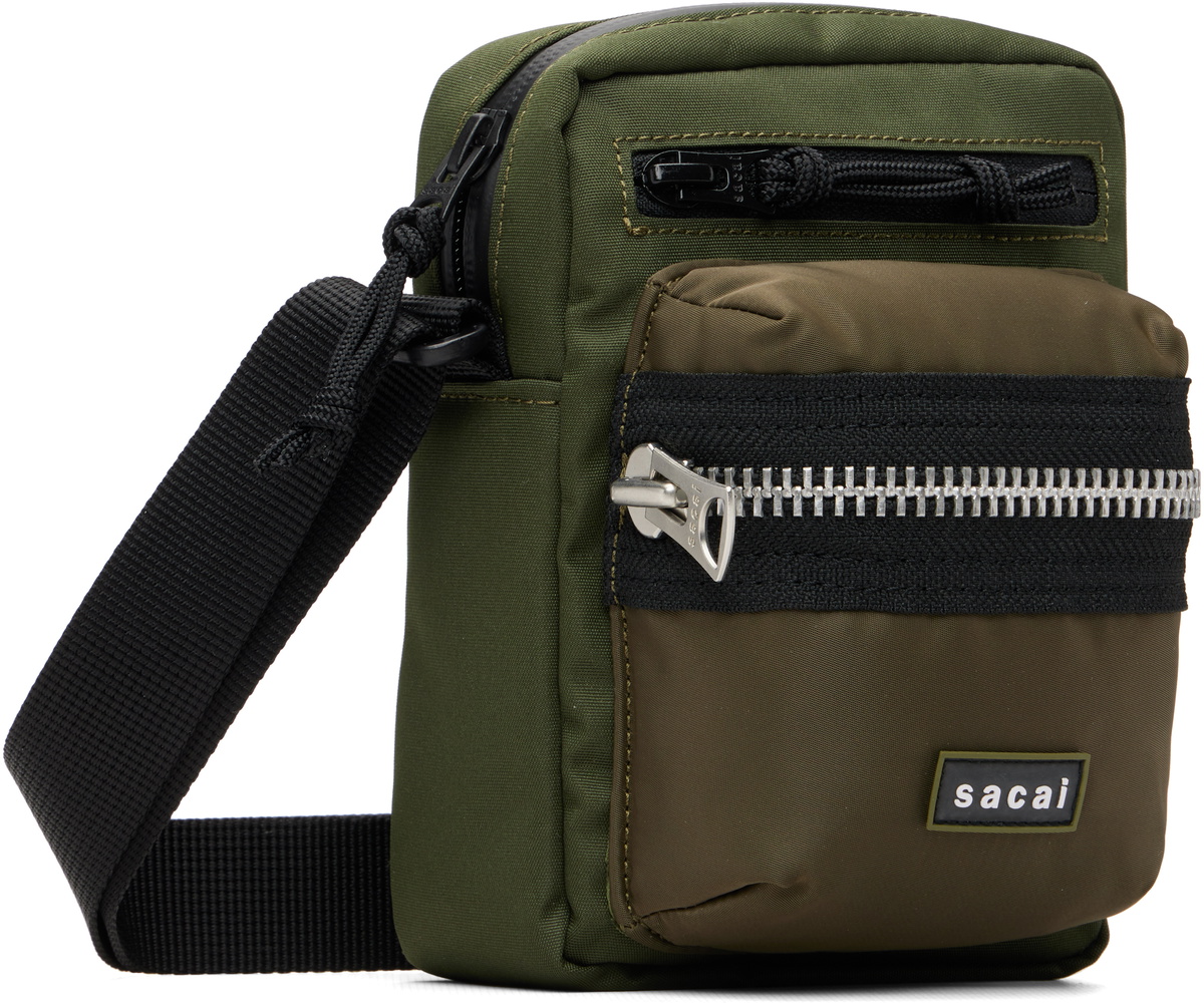 sacai Khaki Pocket Bag
