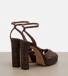 Jimmy Choo Kove woven platform sandals
