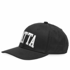 Patta Men's Arc Logo Snapback Cap in Black 