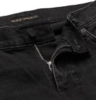 Nudie Jeans - Tight Terry Skinny-Fit Organic Stretch-Denim Jeans - Black