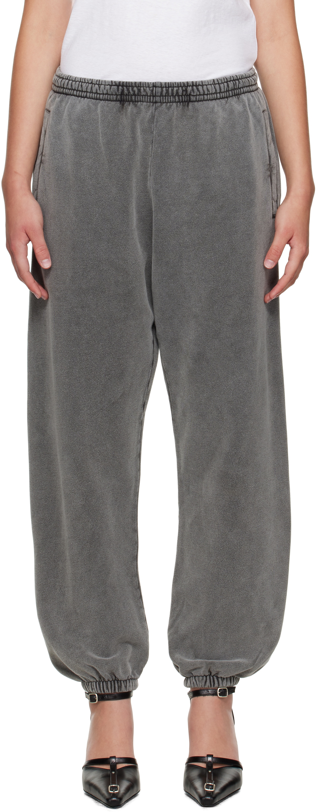Acne Studios Gray Cotton Sweatpants