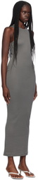WARDROBE.NYC Gray Tank Maxi Dress