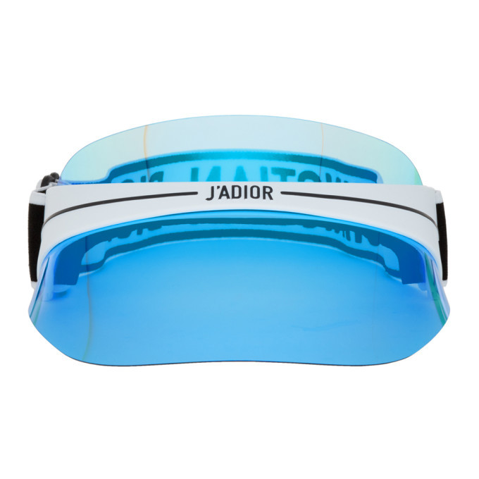 Dior Homme White and Blue DiorClub1 Visor Dior Homme display picture 2