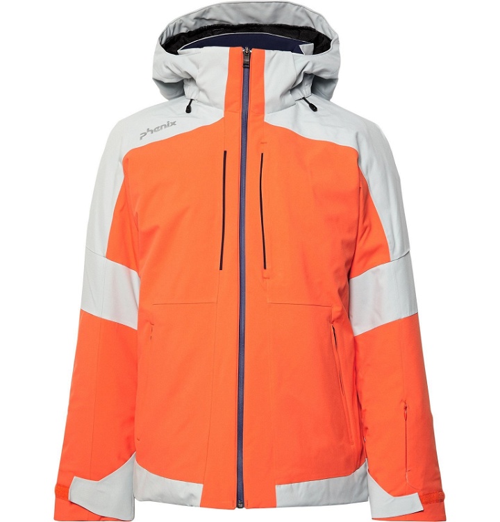 Photo: Phenix - Slope Phenix 20,000mmH2O Hooded Ski Jacket - Orange