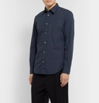 Maison Margiela - Slim-Fit Cotton-Poplin Shirt - Navy