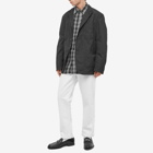 Beams Plus Men's Check Guide Shirt in Black