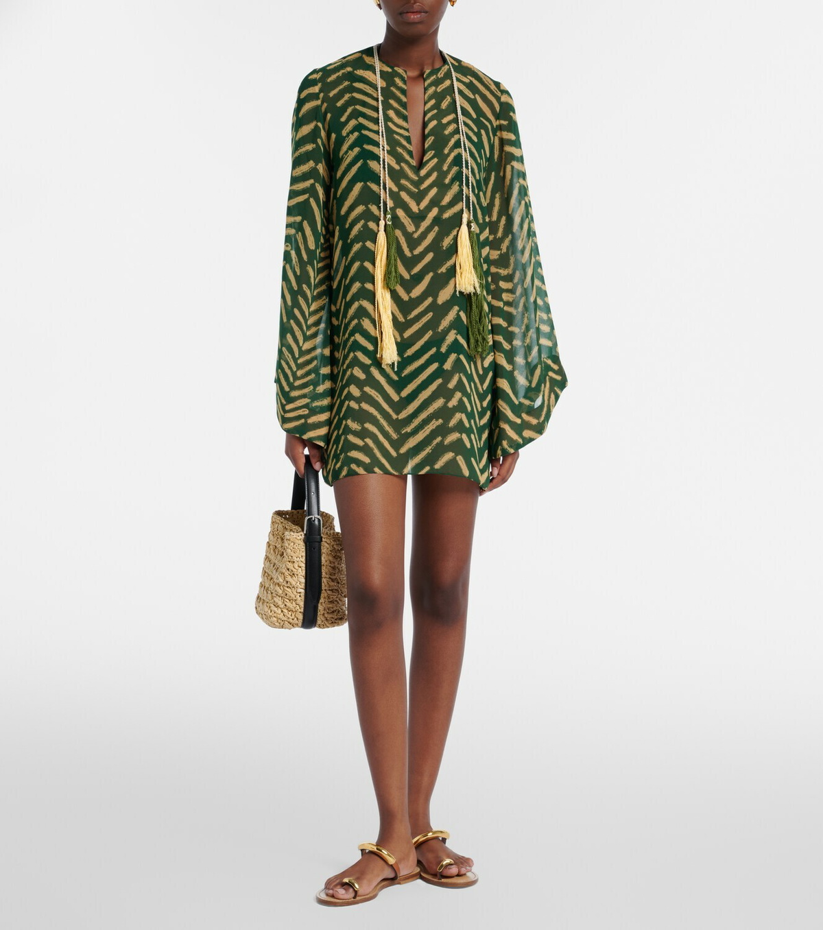 Johanna Ortiz Printed cotton kaftan